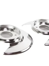 Kentrol Disc Brake Dust Cover Pair Polished Silver for Jeep CJ 1976-1978                                     - 30501 - Image 5