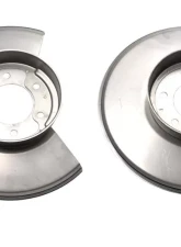 Kentrol Disc Brake Dust Cover Pair Polished Silver for Jeep CJ 1978-1986                                     - 30502 - Image 3