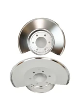 Kentrol Disc Brake Dust Cover Pair Polished Silver for Jeep CJ 1978-1986                                     - 30502 - Image 2