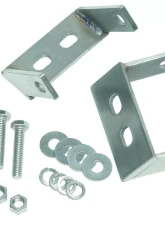 Kentrol Rear Bumper Brackets Pair Polished Silver for Jeep CJ 1945-1986                                     - 30508 - Image 5