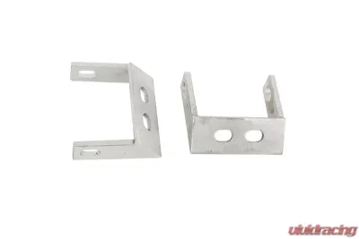 Kentrol Rear Bumper Brackets Pair Polished Silver for Jeep CJ 1945-1986 - 30508