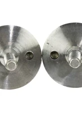 Kentrol Windshield Knobs Pair Polished Silver for Jeep CJ YJ 1976-1995                                     - 30510 - Image 3