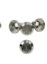 Kentrol Interior Knob Set 6 Pieces Polished Silver for Jeep CJ 1976-1986                                     - 30511 - Image 2