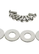 Kentrol Interior Door Latch Brackets Pair Powdercoat Silver for Jeep CJ | YJ 1981-1995                                     - 30513 - Image 4