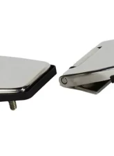Kentrol Hardtop Liftgate Hinge Pair Polished Silver for Jeep YJ | TJ 1987-2006                                     - 30516 - Image 2