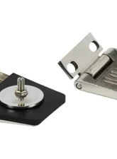 Kentrol Hardtop Liftgate Hinge Pair Polished Silver for Jeep YJ | TJ 1987-2006                                     - 30516 - Image 3