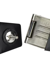 Kentrol Hardtop Liftgate Hinge Pair Polished Silver for Jeep YJ | TJ 1987-2006                                     - 30516 - Image 4