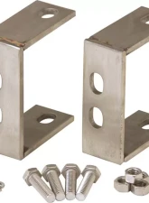 Kentrol Rear Bumper Brackets Pair Polished Silver for Jeep YJ 1987-1995                                     - 30527 - Image 5