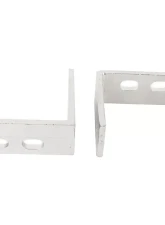 Kentrol Rear Bumper Brackets Pair Polished Silver for Jeep YJ 1987-1995                                     - 30527 - Image 2