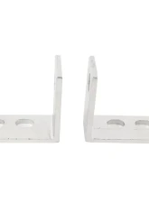 Kentrol Rear Bumper Brackets Pair Polished Silver for Jeep YJ 1987-1995                                     - 30527 - Image 3