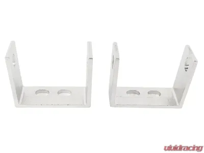 Kentrol Rear Bumper Brackets Pair Polished Silver for Jeep YJ 1987-1995 - 30527