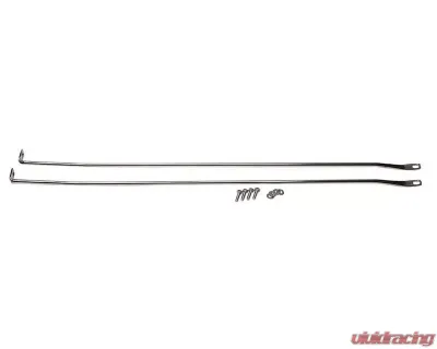 Kentrol Strut Rod Kit Polished Silver Jeep TJ 1997-2006 - 30529