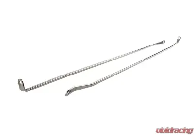 Kentrol Strut Rod Kit Polished Silver Jeep TJ 1997-2006 - 30529