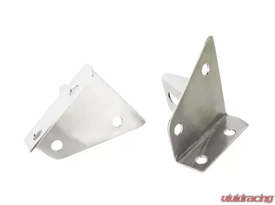 Kentrol LED Light Bar Bracket Pair Polished Silver for Jeep CJ | YJ 1976-1995 - 30531