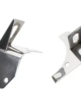 Kentrol Light Bracket Pair Polished Silver Jeep TJ 1997-2006                                     - 30532 - Image 2