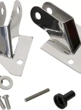 Kentrol Mirror Relocation Bracket Pair Polished Silver for Jeep YJ 1987-1995                                     - 30533 - Image 5