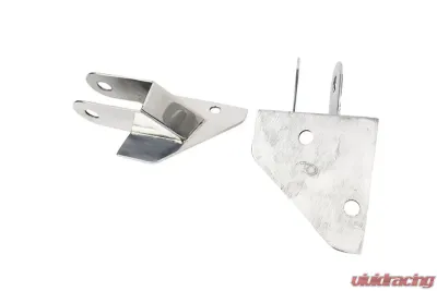 Kentrol Mirror Relocation Bracket Pair Polished Silver for Jeep YJ 1987-1995 - 30533