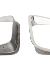 Kentrol Headlight Bezels Pair Polished Silver for Jeep YJ 1987-1995                                     - 30536 - Image 4