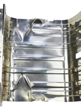 Kentrol Gas Tank Skid Plate with Strap, Polished Silver for Jeep CJ | YJ 1976-1990                                     - 30539 - Image 3