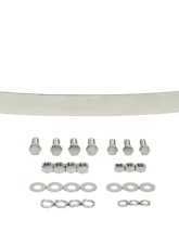 Kentrol Gas Tank Skid Plate with Strap, Polished Silver for Jeep CJ | YJ 1976-1990                                     - 30539 - Image 5