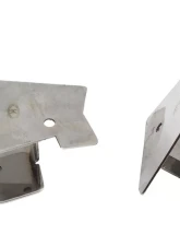 Kentrol Mirror Relocation Bracket Pair Polished Silver for Jeep TJ 2003-2006                                     - 30542 - Image 3