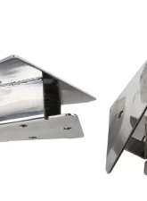 Kentrol Mirror Relocation Bracket Pair Polished Silver for Jeep TJ 2003-2006                                     - 30542 - Image 4