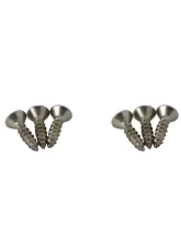 Kentrol Headlight Bezels Pair Polished Silver for Jeep TJ 1997-2006                                     - 30543 - Image 5