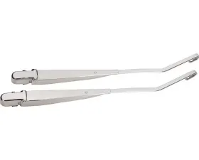 Kentrol Windshield Wiper Arms Pair Polished Silver for Jeep TJ 1997-2006