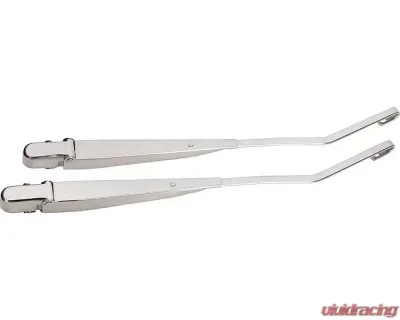 Kentrol Windshield Wiper Arms Pair Polished Silver for Jeep TJ 1997-2006 - 30546