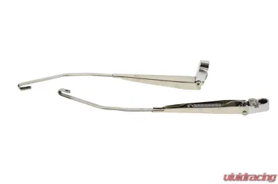 Kentrol Windshield Wiper Arms Pair Polished Silver for Jeep TJ 1997-2006 - 30546