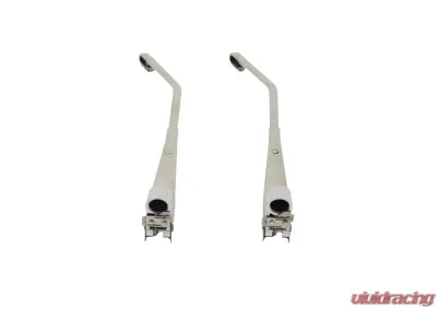Kentrol Windshield Wiper Arms Pair Polished Silver for Jeep TJ 1997-2006 - 30546