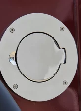 Kentrol Billet Style Gas Hatch Polished Silver for Jeep TJ 1997-2006, 30553                                     - 30553 - Image 7