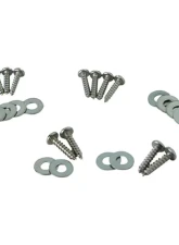 Kentrol Euro Light Guard Set, 4 Pieces, Polished Silver, Fits Jeep TJ 1997-2006                                     - 30557 - Image 5