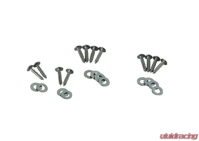 Kentrol Light Guard Set 4 Pieces Polished Silver for Jeep YJ 1987-1995 - 30558