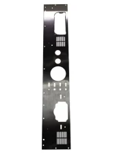 Kentrol Dash Panel Brushed Silver for Jeep CJ 1976-1986, Without Radio Opening                                     - 30562 - Image 4