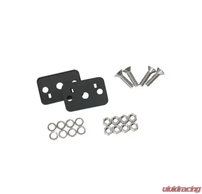 Kentrol Hood Catch Pair TJ Style Polished Silver for Jeep CJ YJ 1942-1995 - 30563