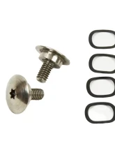 Kentrol Tailgate Latch Pair Polished Silver for Jeep CJ8 1976-1986                                     - 30564 - Image 3
