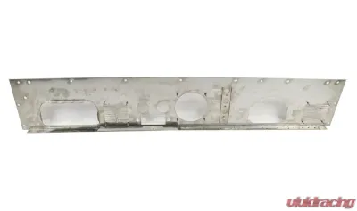 Kentrol Dash Panel with Radio Opening Brushed Silver for Jeep CJ 1977-1986 - 30565