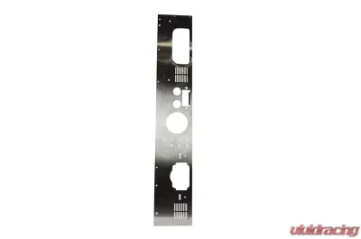 Kentrol Dash Panel with Radio Opening Brushed Silver for Jeep CJ 1977-1986 - 30565