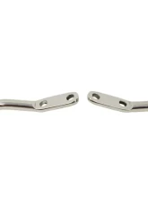 Kentrol Door Strap Pins Pair Polished Silver for Jeep TJ 1997-2006                                     - 30569 - Image 2