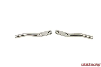 Kentrol Door Strap Pins Pair Polished Silver for Jeep TJ 1997-2006 - 30569