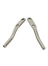 Kentrol Door Strap Pins Pair Polished Silver for Jeep TJ 1997-2006                                     - 30569 - Image 3