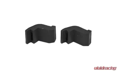 Kentrol Hood Catch Pair Polished Silver Jeep JK 2007-2018 - 30571