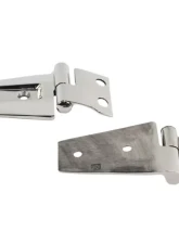 Kentrol Hood Hinge Pair Polished Silver Jeep JK 2007-2018                                     - 30572 - Image 3