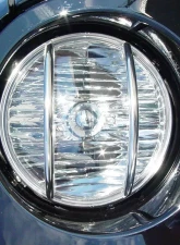 Kentrol Euro Headlight Guards Pair Polished Silver for Jeep JK 2007-2018                                     - 30573 - Image 7