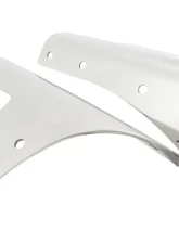 Kentrol Windshield Supports Pair Polished Silver for Jeep JK 2007-2018                                     - 30574 - Image 2