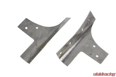 Kentrol Windshield Supports Pair Polished Silver for Jeep JK 2007-2018 - 30574