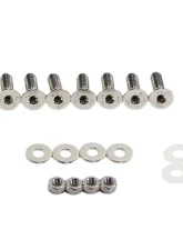 Kentrol Door Hinge Set, 4 Pieces, Polished Silver, Fits Jeep JK 2007-2018                                     - 30575 - Image 5