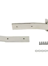 Kentrol Tailgate Hinge Pair Polished Silver Jeep JK 2007-2018                                     - 30578 - Image 2