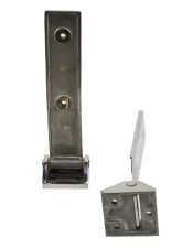 Kentrol Tailgate Hinge Pair Polished Silver Jeep JK 2007-2018                                     - 30578 - Image 5